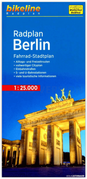 Fietstourkaart Berlijn - Estenbauer