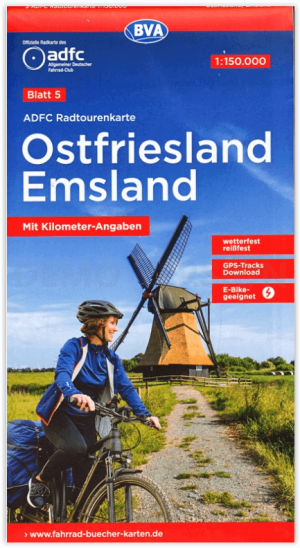 Fietskaart 05 Ostfriesland & Emsland - ADFC