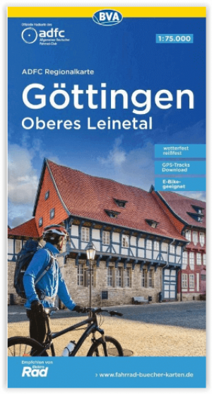 Fietskaart Göttingen & Oberen Leinetal - ADFC