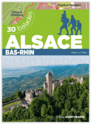 Wandelgids Alsace, Bas-Rhin - Editions Ouest-France