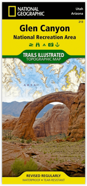 Wandelkaart 213 Glen Canyon & Capitol Reef NP - Nat Geo