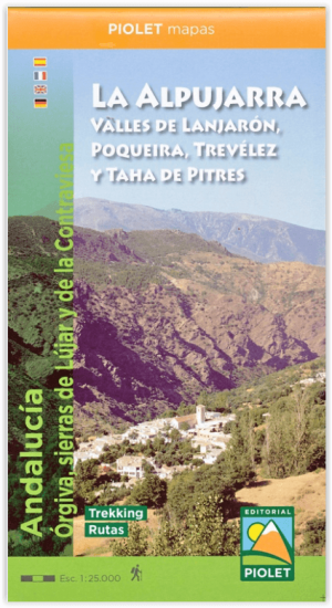Wandelkaart 250 La Alpujarra - Ed. Piolet