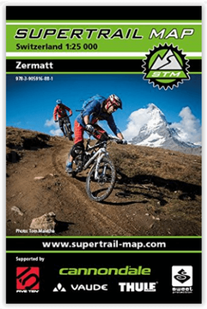 Fietskaart 49 Zermatt Zwitserland - Outkomm