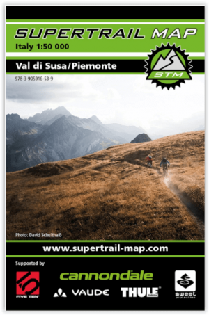 Fietskaart 50 Val di Susa Piemonte - Outkomm