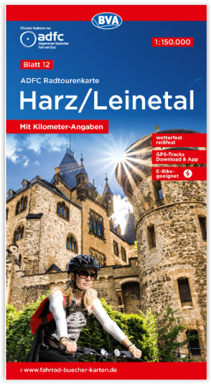 Fietskaart 12 Harz & Leinetal - ADFC