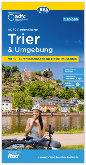 Fietskaart ADFC Regionalkarte Trier & omgeving - ADFC