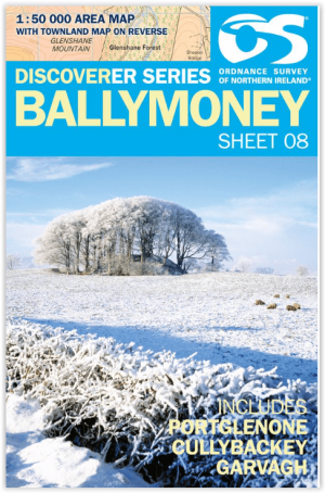 Wandelkaart 08 Ballymoney County Antrim - OSNI