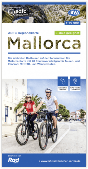 Fietskaart ADFC Regionalkarte Mallorca - ADFC