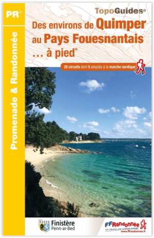 Wandelgids P299 Environs de Quimper au pays de Fouesnantais - FFR