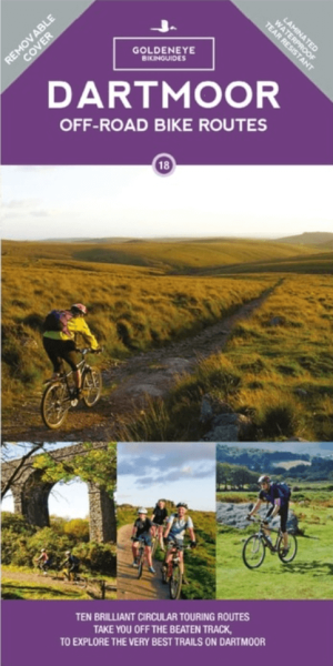 Mountainbike Map Dartmoor National Park Devon England - Goldeneye