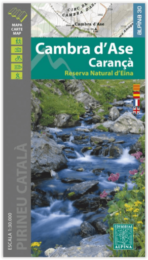 Wandelkaart Cambra d'Ase - Carança - Ed. Alpina