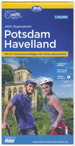 Fietskaart ADFC Regionalkarte Potsdam Havelland - ADFC