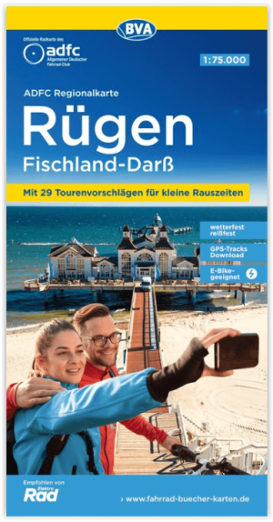 Fietskaart Rügen & Fischland-Darss - ADFC