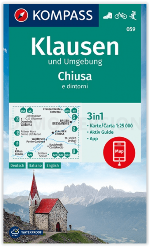 Wandelkaart 059 Klausen und Umgebung - Kompass