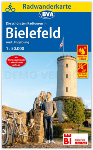 Fietskaart ADFC Regionalkarte Bielefeld en omgeving - ADFC