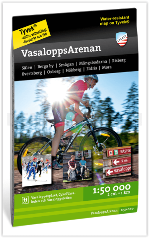 Wandelkaart Terrängkarta 400 Vasaloppsarenan - Calazo
