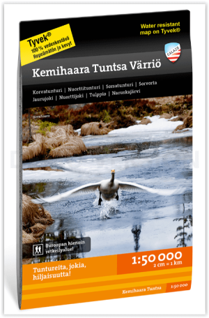 Wandelkaart 030 - UKK Trail - Kemihaara Tuntsa Värriö - Calazo