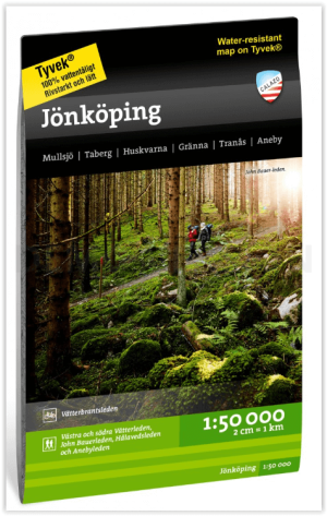 Wandelkaart Terrängkarta 180 Jönköping - Calazo