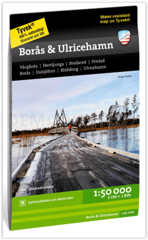 Wandelkaart Terrängkarta 050 Borås & Ulricehamn - Calazo