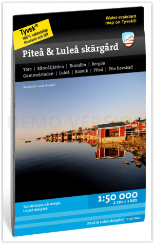 Wandelkaart Sjö- & Kustkartor 070 Luleå & Piteå skärgård - Valazo