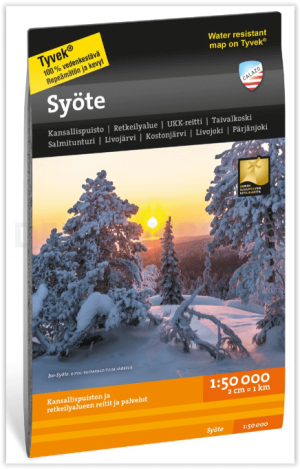 Wandelkaart 130 - Syöte NP Lapland Finland - Calazo