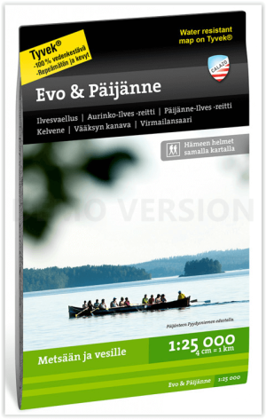 Wandelkaart 010 Evo & Päijänne NP Finland - Calazo
