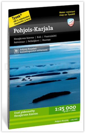 Wandelkaart 070 Pohjois-Karjala - Noord-Karelië - Calazo