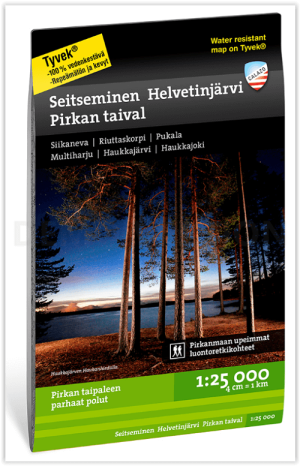 Wandelkaart 090 Seitseminen NP & Helvetinjärvi NP - Calazo