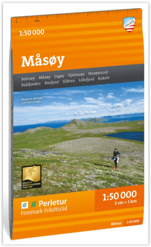 Wandelkaart Tourkaart 240 Måsøy - Calazo