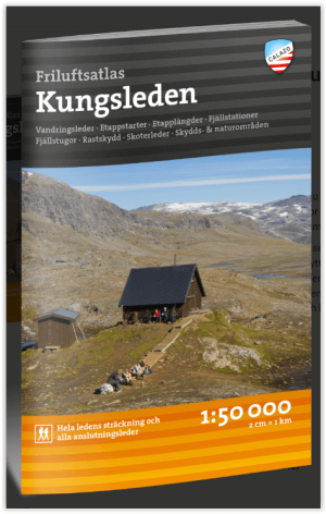 Wandelgids Friluftsatlas 040 Kungsleden - Calazo