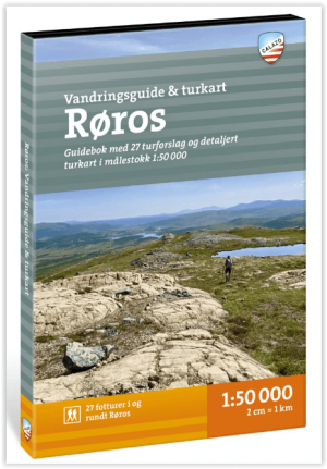 Wandelkaart Tourkaart 320 Røros - Calazo