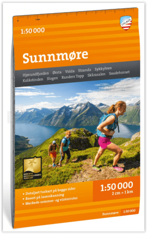 Wandelkaart Tourkaart 370 Sunnmøre - Calazo