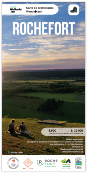 Wandelkaart Rochefort Namen - NGI