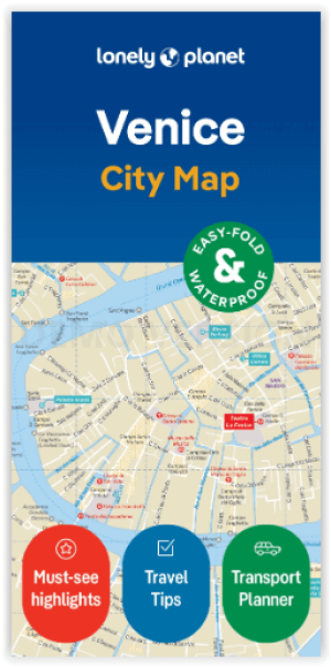Stadskaart Venice city map - Lonely Planet