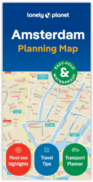 Stadskaart Amsterdam city map - Lonely lanet