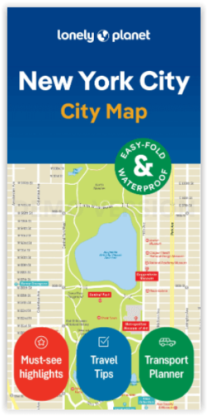 New York city map - Lonely Planet