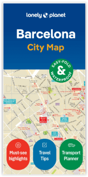 Barcelona city map - Lonely Planet