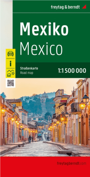 Landkaart Wegenkaart Mexico - Freytag & Berndt
