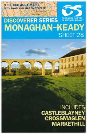 Wandelkaart 28 Monaghan-Keady (Castleblayney) - OSNI