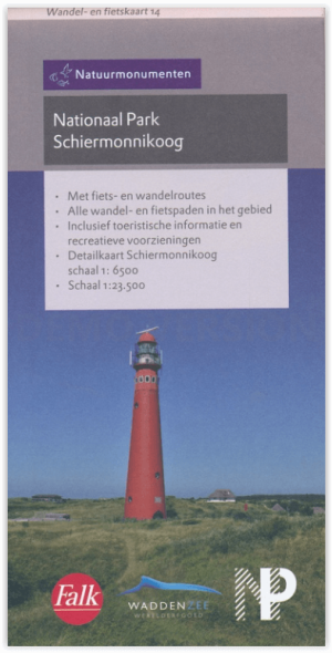 Wandelkaart 14 Schiermonnikoog NP - Falk