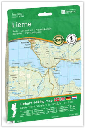 Wandelkaart 3050 Lierne NP - Nordeca AS
