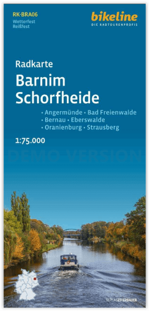 Fietstourkaart Barnim & Schorfheide - Estenbauer