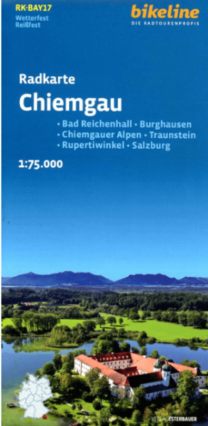 Fietskaart Chiemgau Oberbayern - Bikeline