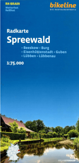 Fietskaart Spreewald Bradenburg - Bikeline