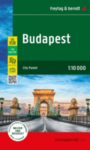 Stadsplattegrond Boedapest City pocket - Freytag & Berndt