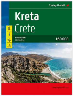Wandelatlas Kreta Griekenland 40T - F&B