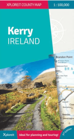Fietskaart County Kerry Ireland - XploreIt