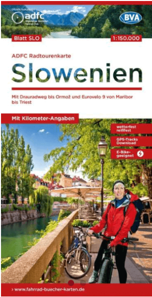 Fietskaart SLO Slovenië - ADFC