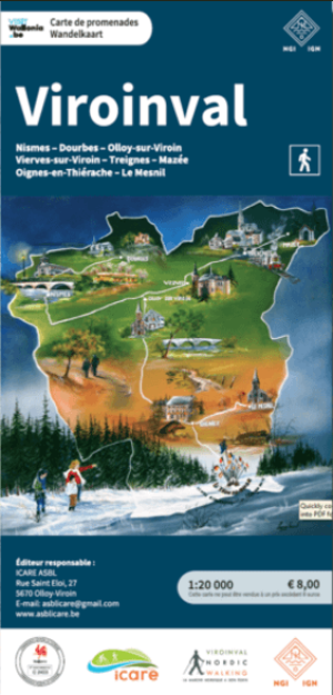 Wandelkaart Viroinval - NGI