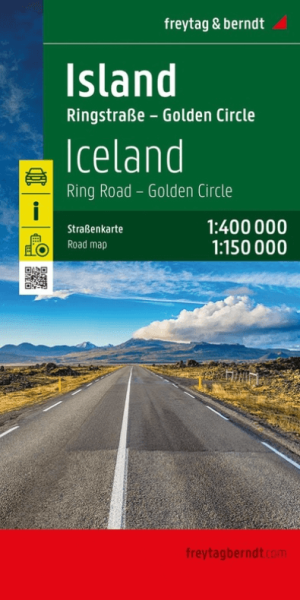 Landkaart Wegenkaart Ijsland - Freytag & Berndt